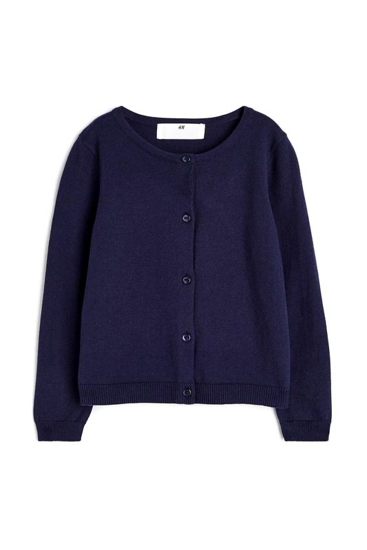 H&amp;M Fine-knit Cotton Cardigan