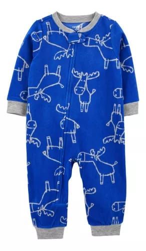 Original Carter&#39;s Boys Fleece Footless Overall