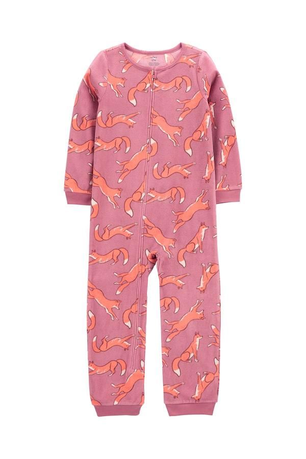 Original Carter&#39;s Girls Fleece Footless Overall