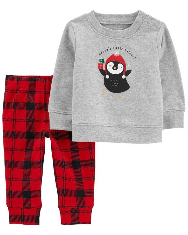 Original Carter&#39;s Baby Boy Christmas Set