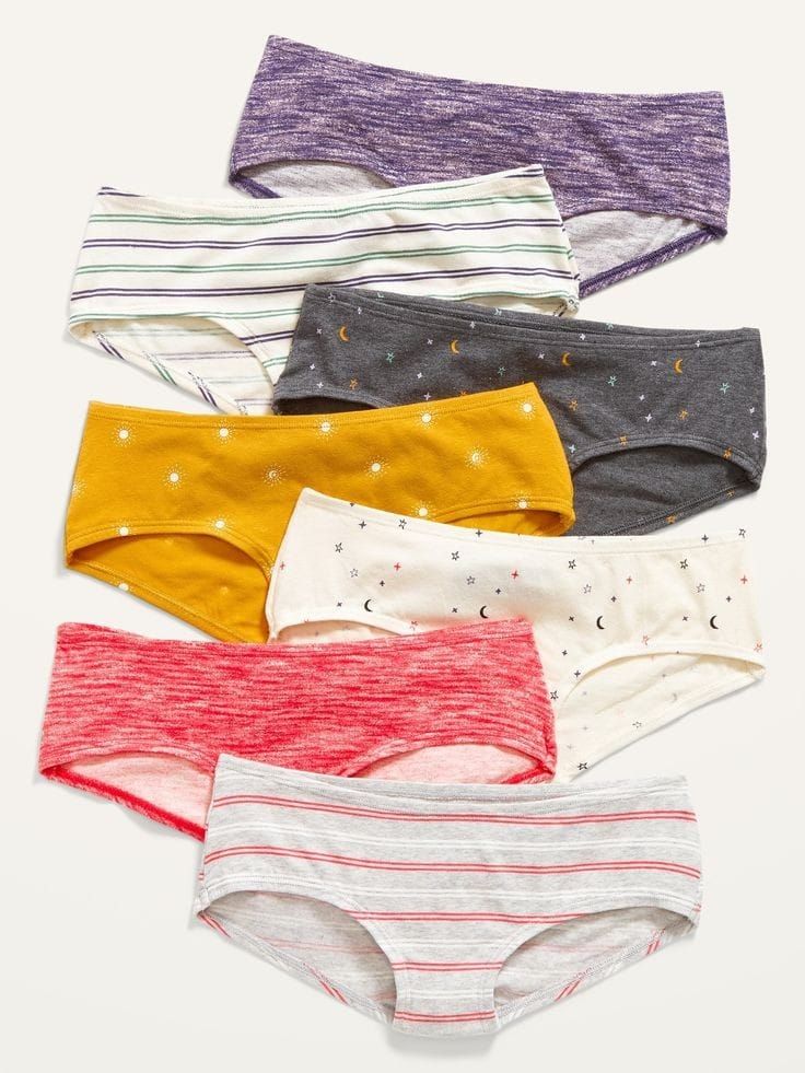 Old Navy Girls 7-Pack Cotton Underwear