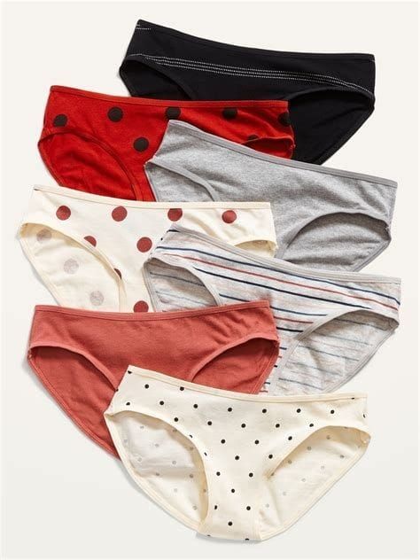 Old Navy Girls 7-Pack Cotton Underwear