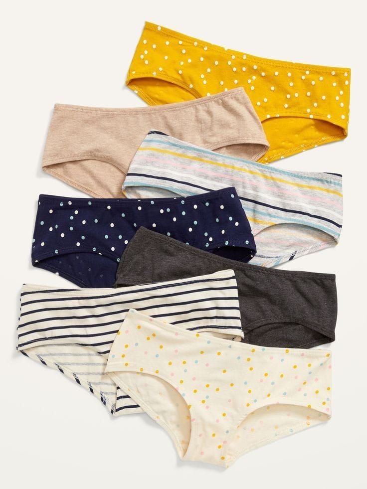 Old Navy Girls 7-Pack Cotton Underwear