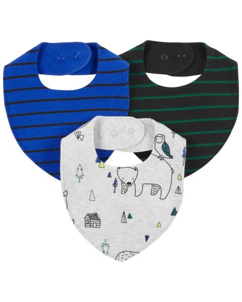 Original Carter&#39;s Boys Onesize 3-Pack Bibs