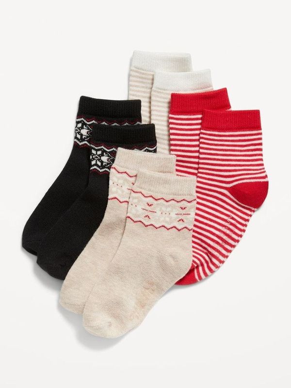 Old Navy Unisex 4-Pack Crew Socks