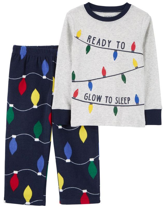 Original Carter&#39;s Boys Christmas Cotton &amp; Fleece Pajama
