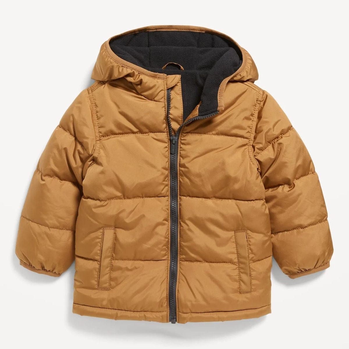 Old Navy Boys Fleece Lined Puffer Jacket