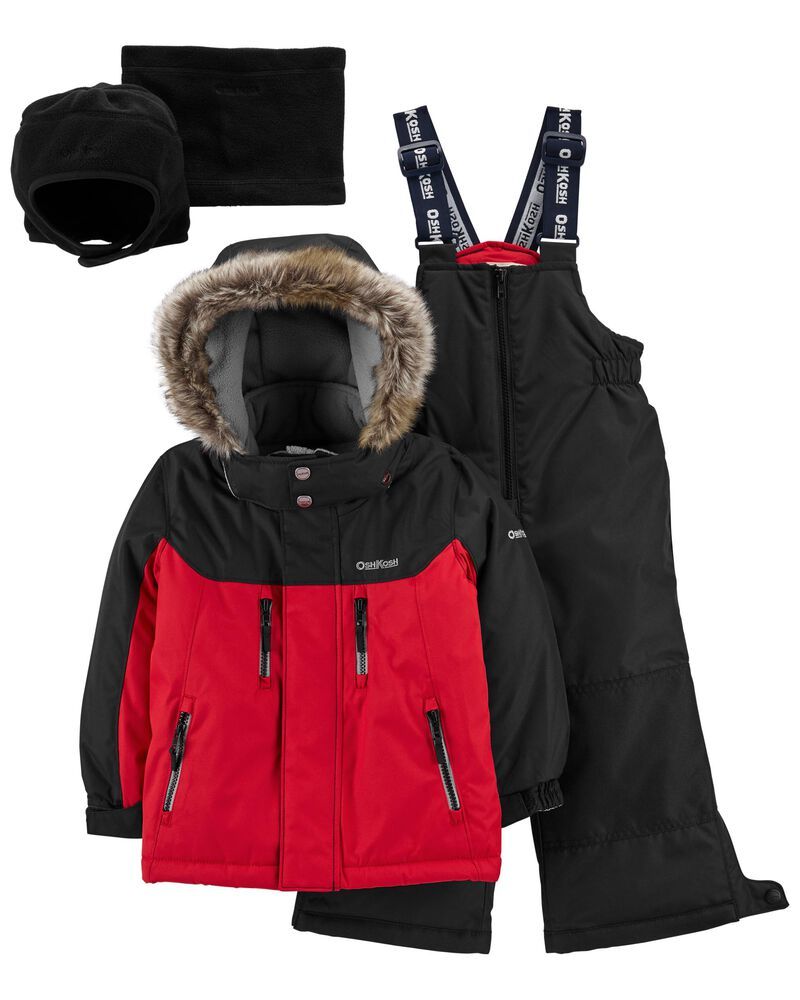 Oshkosh Baby &amp; Toddler 2-Piece Snowsuit With Bonus Hat &amp; Neck Warmer