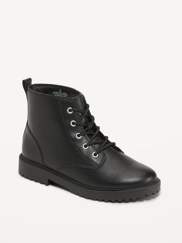 Old Navy Girls Leather Boots