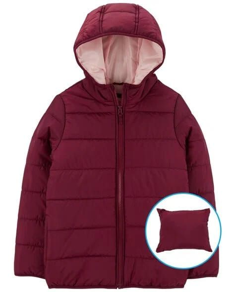 Original Carter&#39;s Kid Packable Puffer Jacket