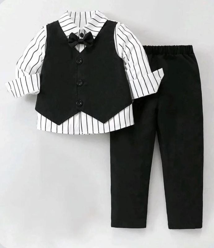 Small Foot Boys Formal 2-in-1 Shirt &amp; Pants Set