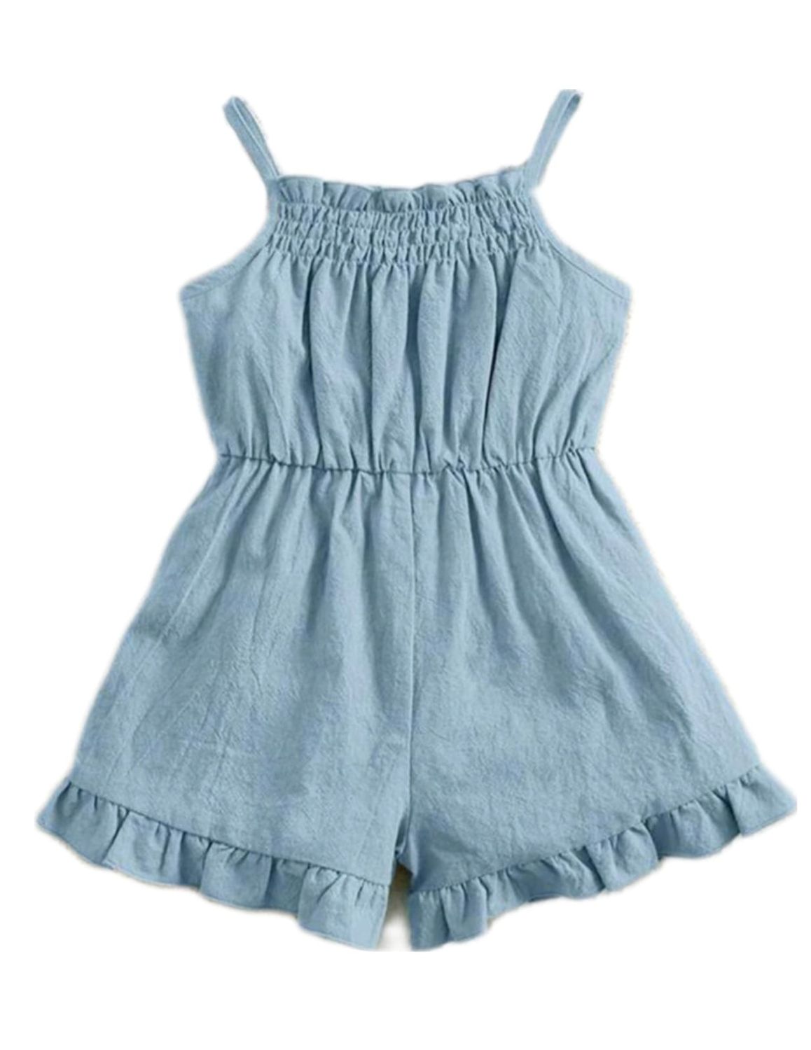 Small Foot Girls Cotton Romper