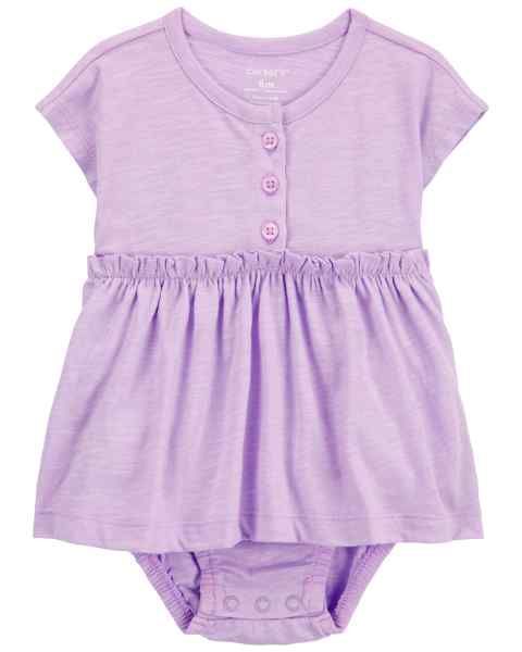 Carter&#39;s Girls Cotton Bodysuit Dress