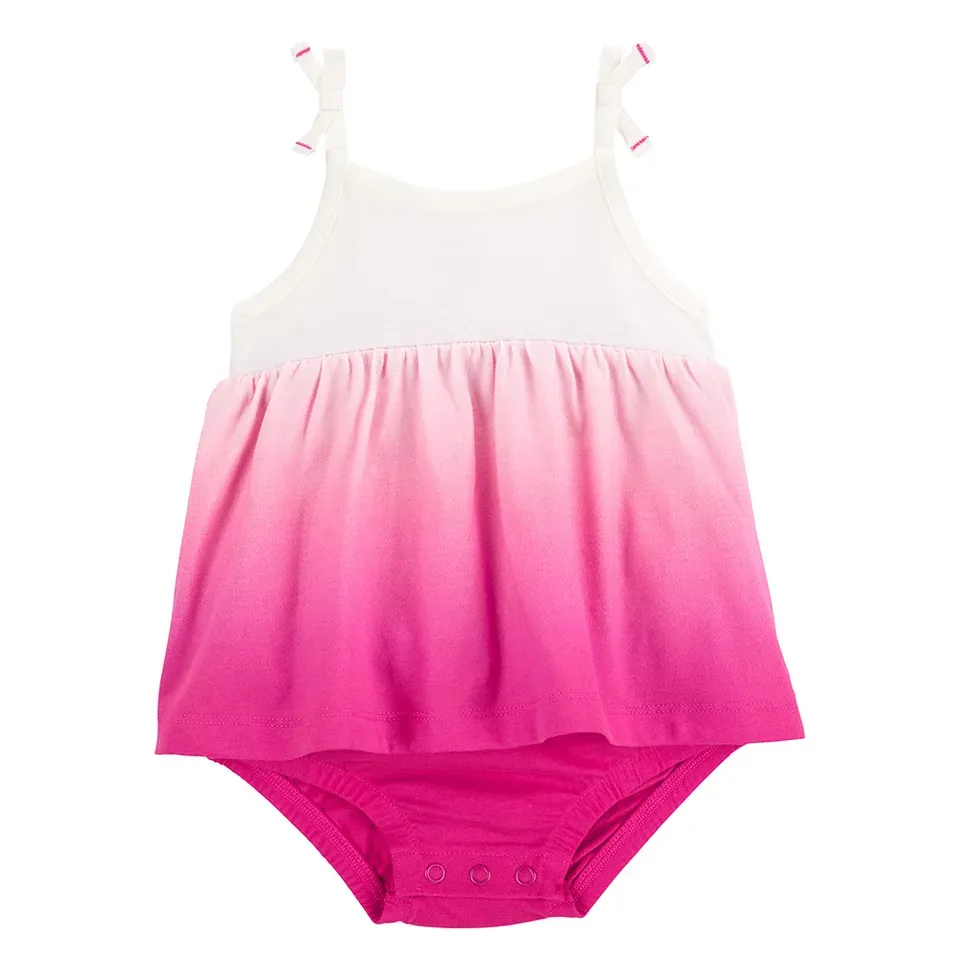 Original Carter&#39;s Girls Cotton Bodysuit Dress
