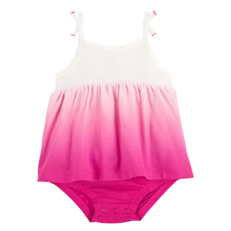 Original Carter&#39;s Girls Cotton Bodysuit Dress