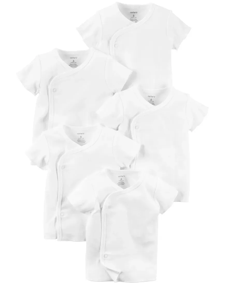 Original Carter&#39;s 5-Pack Side-Snap Tees