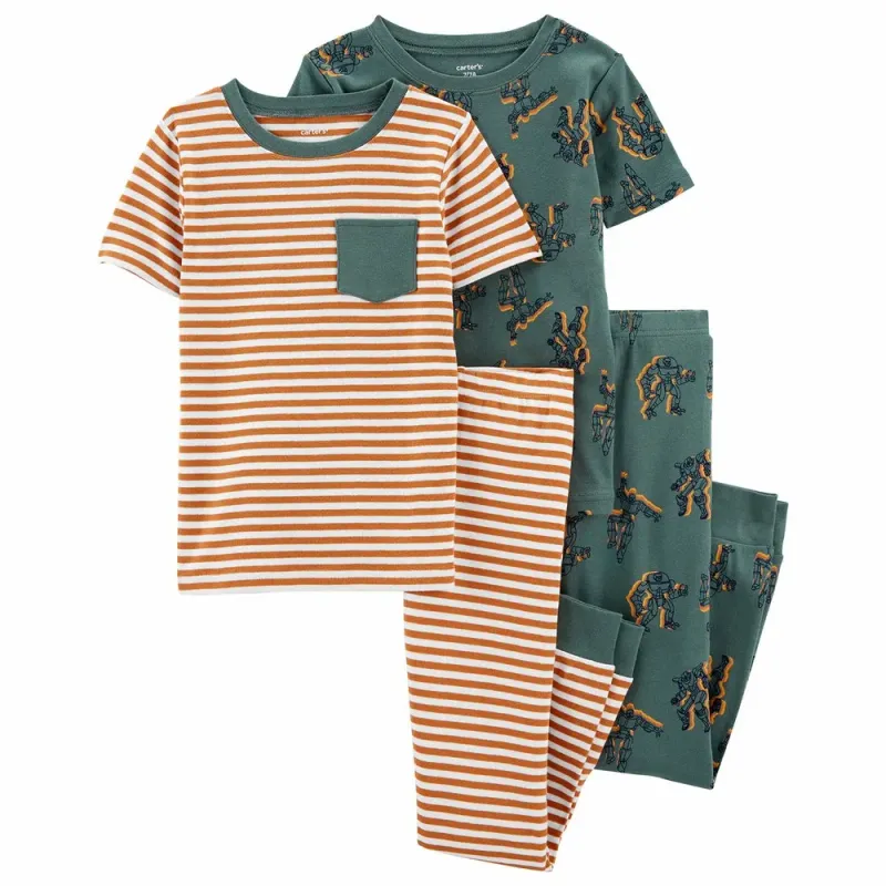 Original Carter&#39;s Boys 4-Pcs Pajama