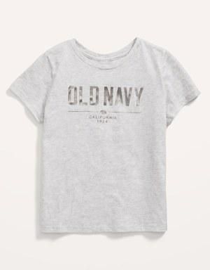 Old Navy Girls Logo Cotton T-Shirt
