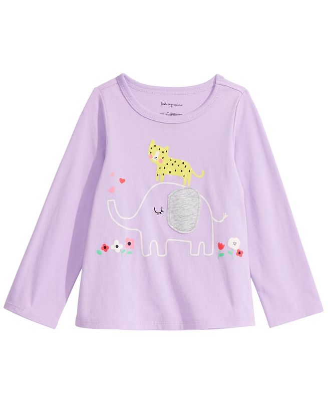First Impressions Girls Elephant T-Shirt