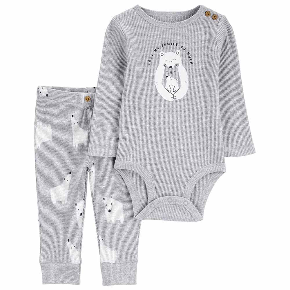 Original Carter&#39;s Boys 2-Pcs Thermal Cotton Set
