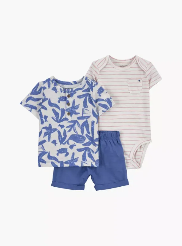Original Carter&#39;s Boys 3-Pcs Set