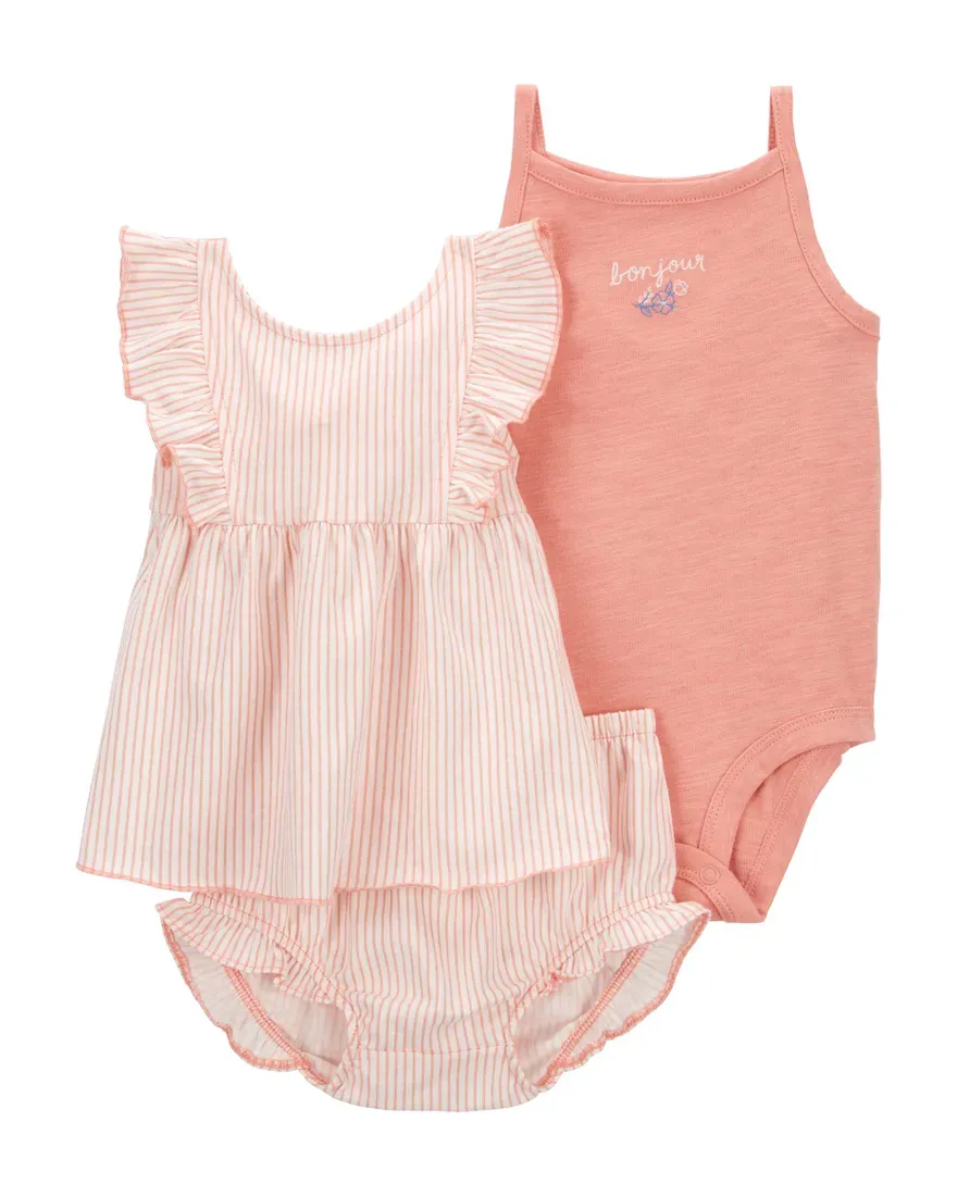 Original Carter&#39;s Girls 3-Pcs Set