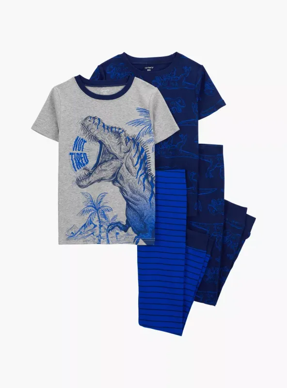 Original Carter&#39;s Boys 4-Pcs Dino Pajama