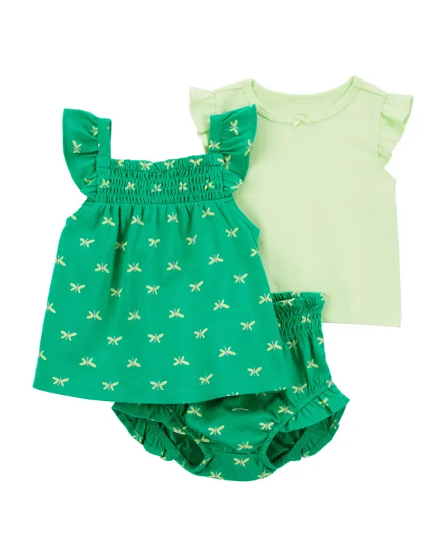 Original Carter&#39;s Girls 3-Pcs Set