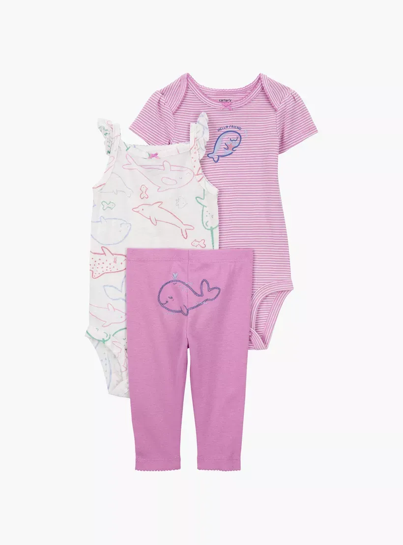 Original Carter&#39;s Girls 3-Pcs Set