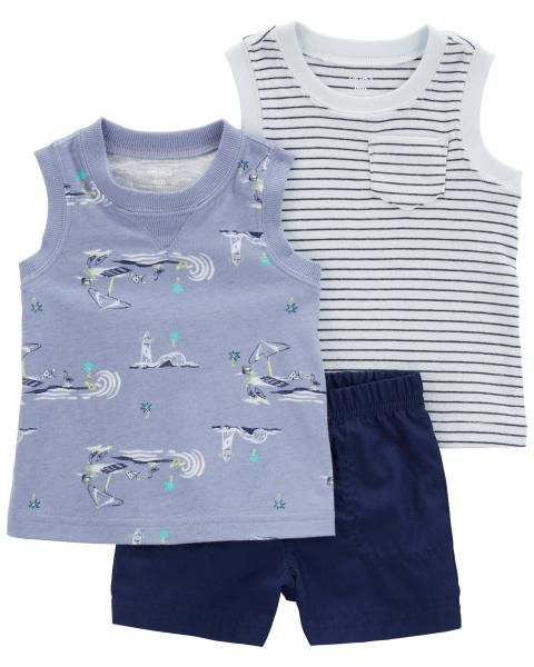 Original Carter&#39;s Boys 3-pcs Set