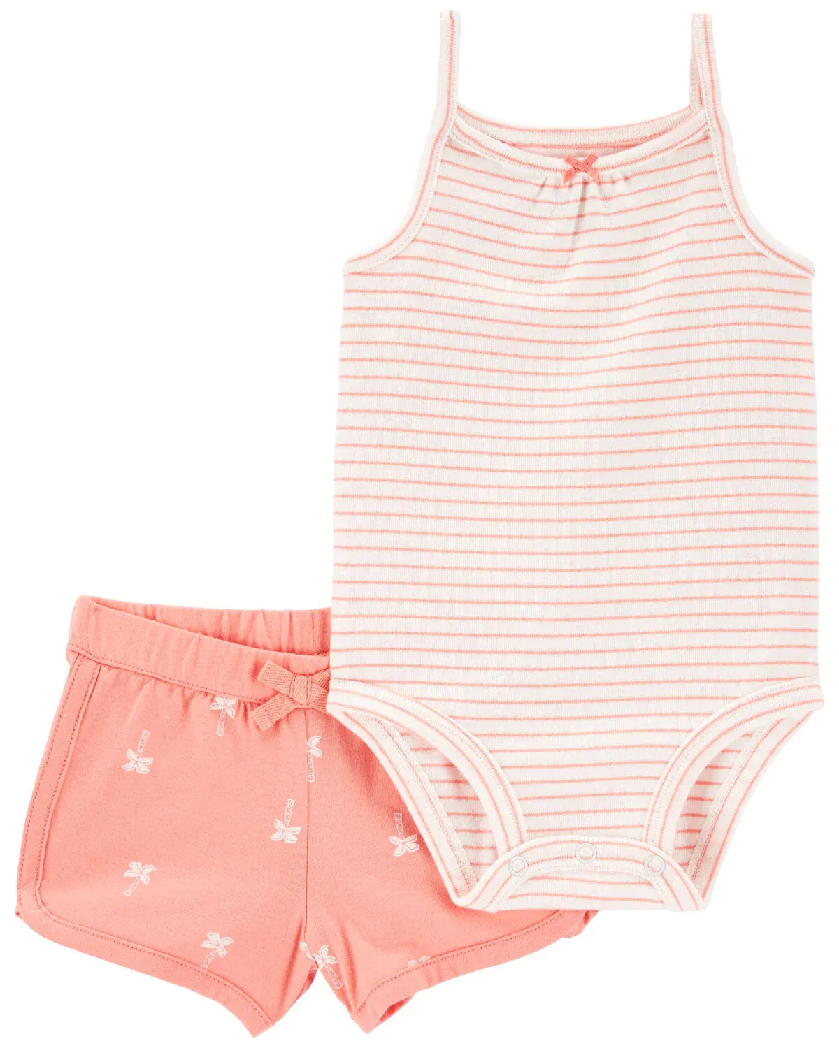 Original Carter&#39;s Baby 2-Piece Little Bodysuit Set