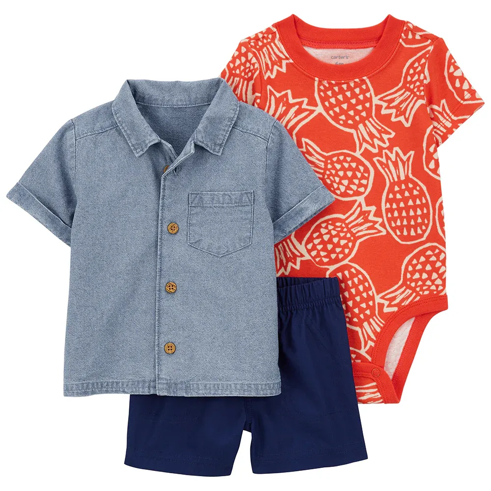 Original Carter&#39;s Boys 3-Pcs Set