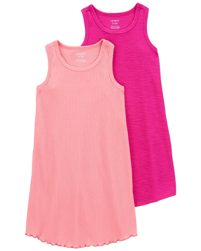 Original Carter&#39;s Girls 2-Pack Night Gown