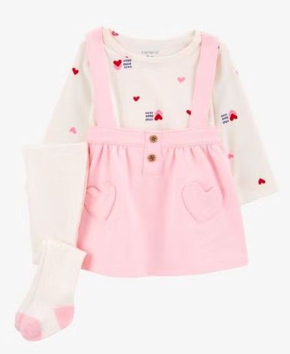 Original Carter&#39;s Girls 3-Pcs Cotton Set