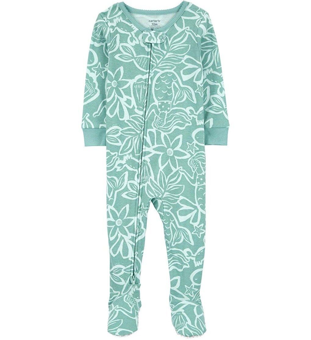 Original Carter&#39;s Girls Cotton Mermaid Overall