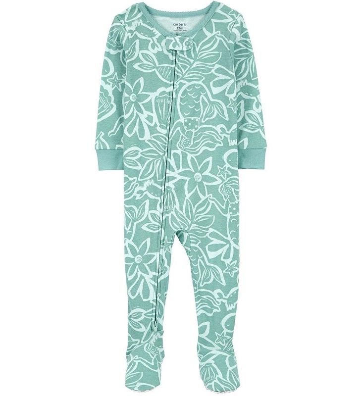 Original Carter&#39;s Girls Cotton Mermaid Overall