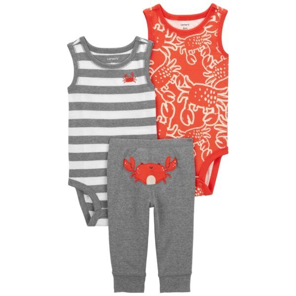 Original Carter&#39;s Boys 3-Pcs Cotton Set