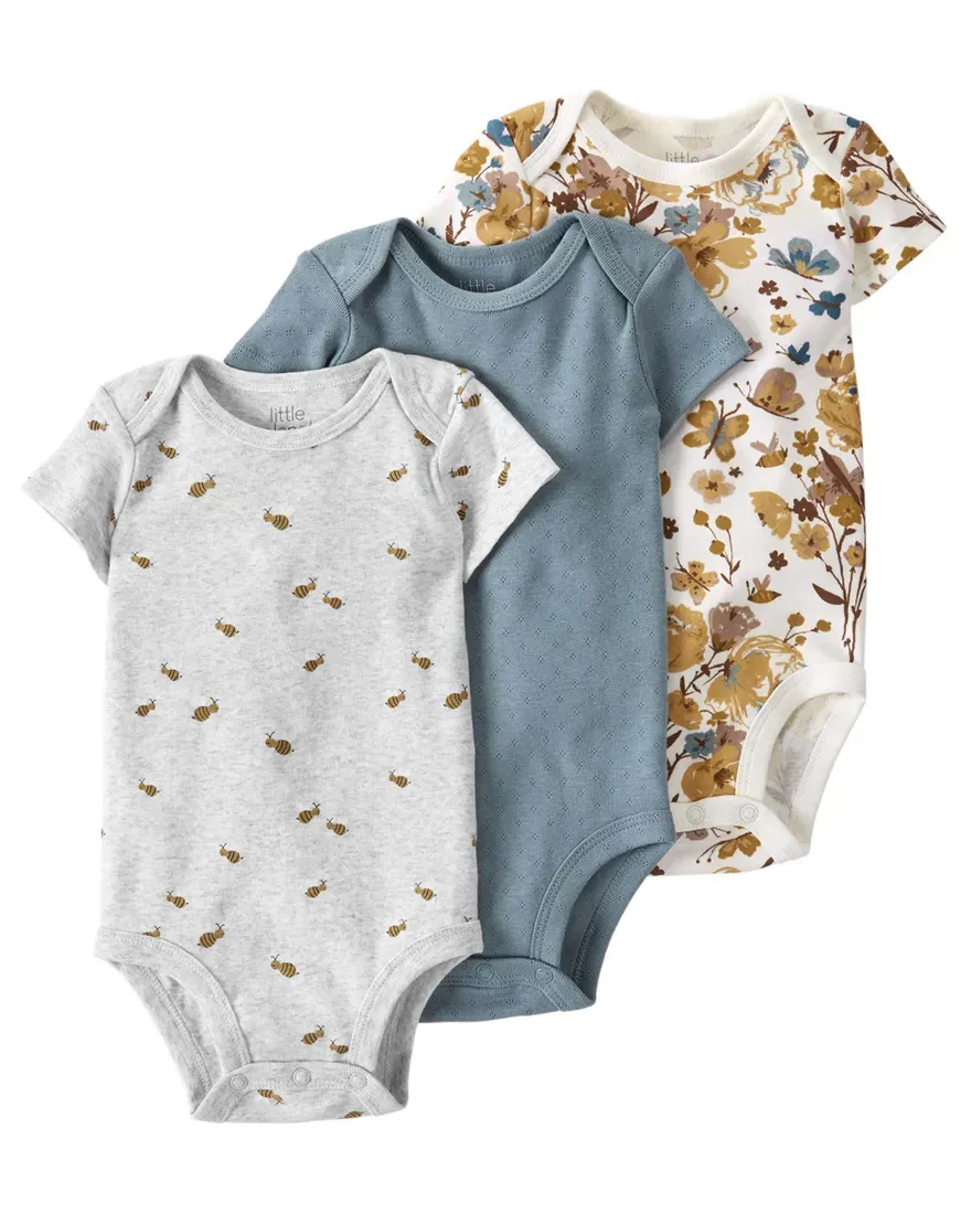 Little Planet by Carter&#39;s Organic 3-Pcs Bodysuit Set