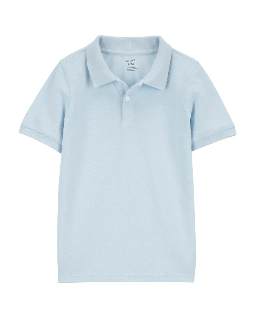 Original Carter&#39;s Ribbed Collar Polo T-Shirt