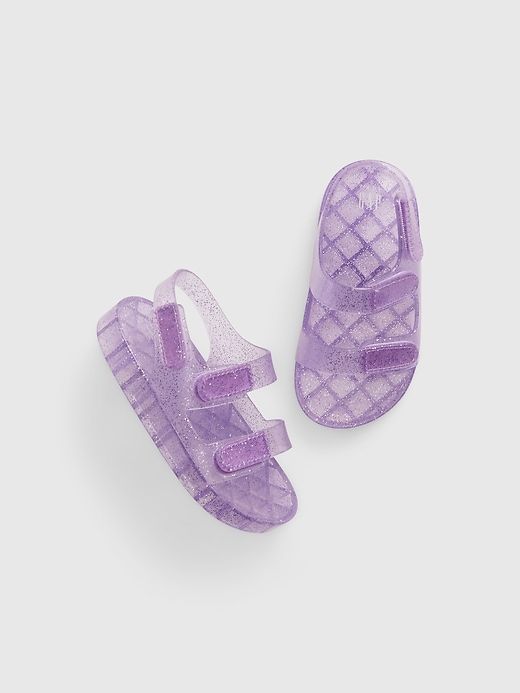 GAP Girls Purple Jelly Sandals