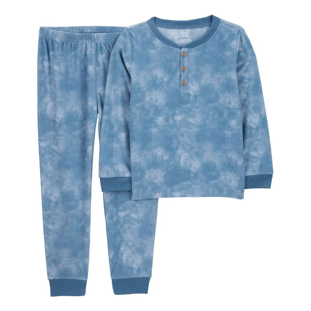 Original Carter&#39;s Boys Fleece Tie-Dye Pajama