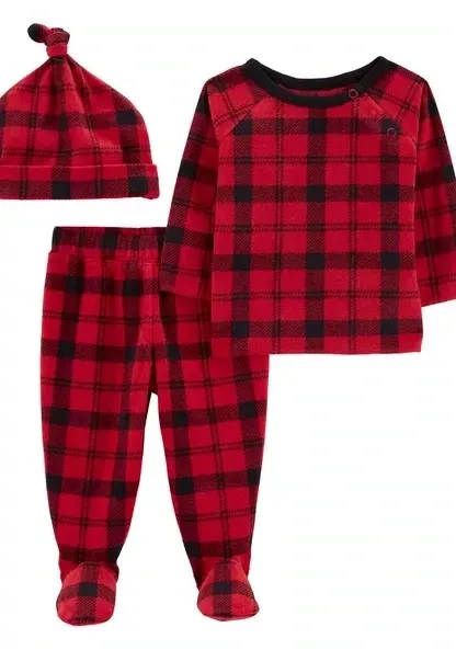 Original Carter's Baby Unisex 3-Piece Fleece Set