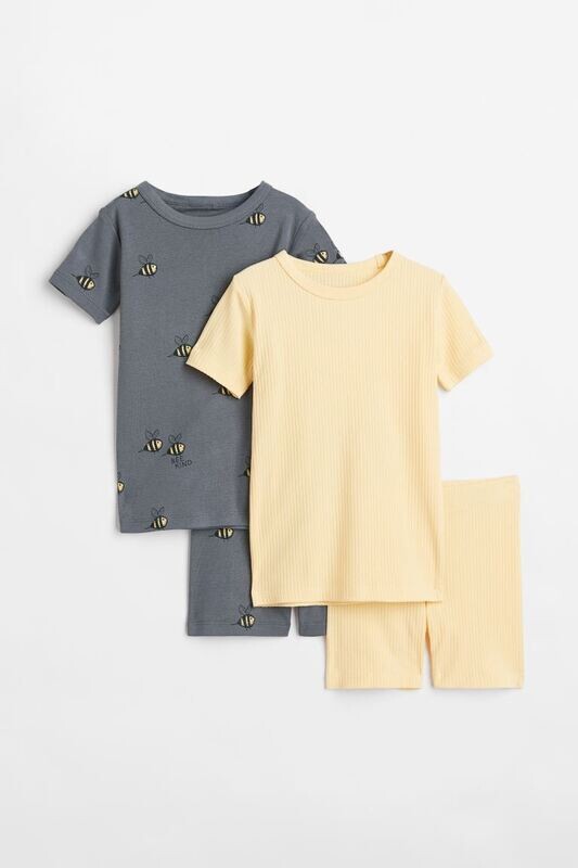 H&amp;M 2-Pack Printed Pajamas