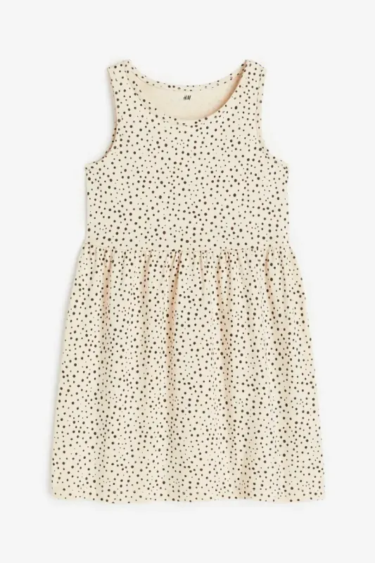 H&amp;M Girls Patterned Cotton Dress