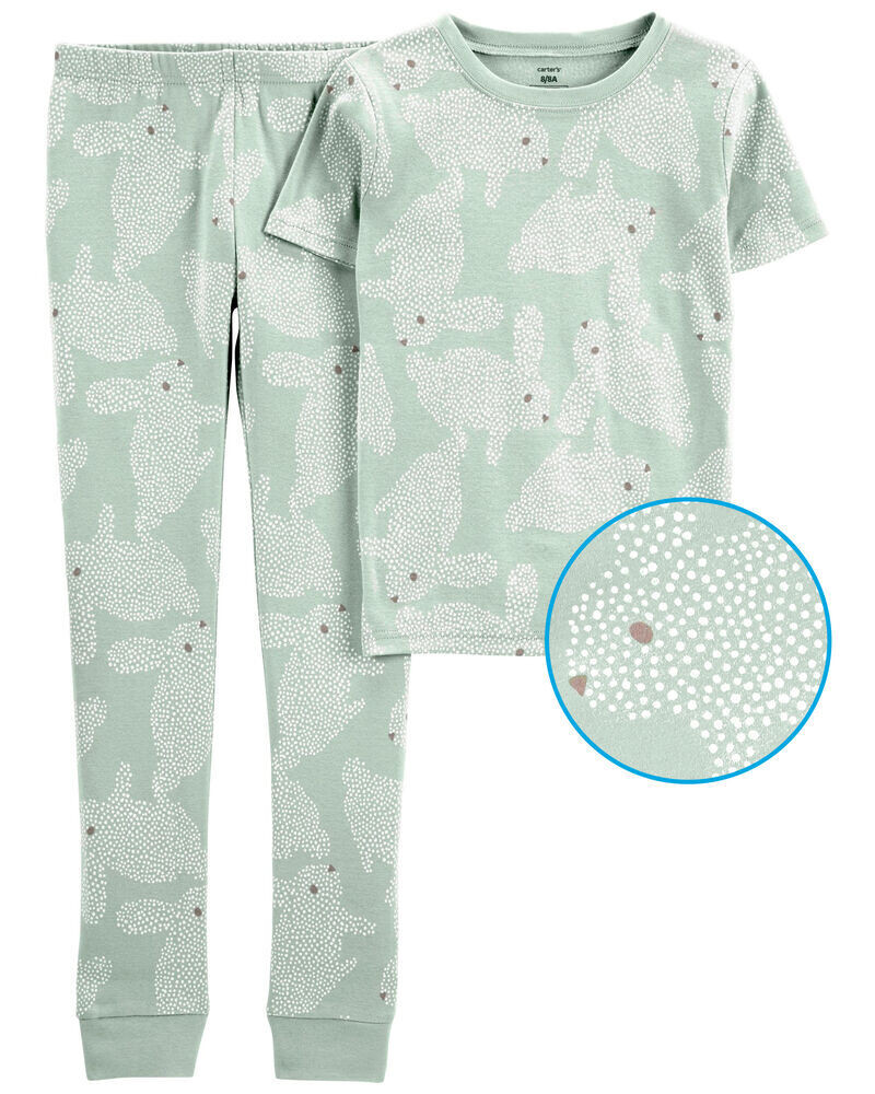 Original Carter's 2-Piece Bunny 100% Snug Fit Cotton PJs