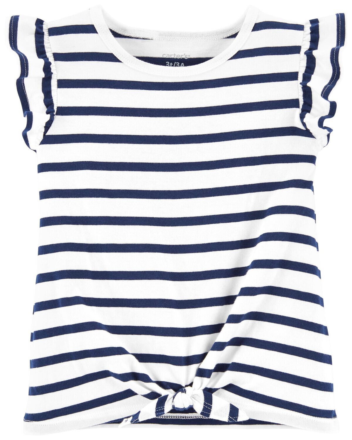 Original Carter's Striped Tie-Front Tee