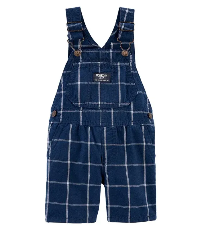 OshKosh B'Gosh Checkered Shortalls