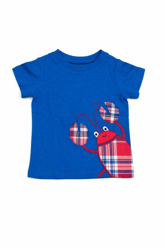 First Impressions Boys Cotton Crab T-shirt