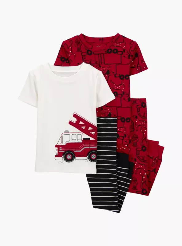 Original Carter's Boys 4-Pcs Pajama