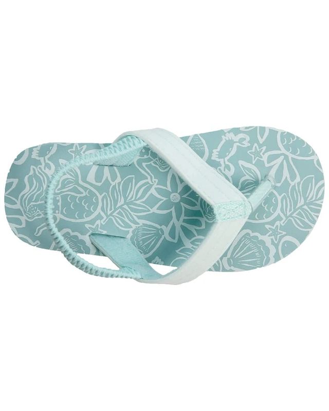 Original Carter's Girls Flip-Flops Mermaid Sandals